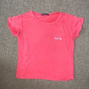 Brandy Melville Crop Tee